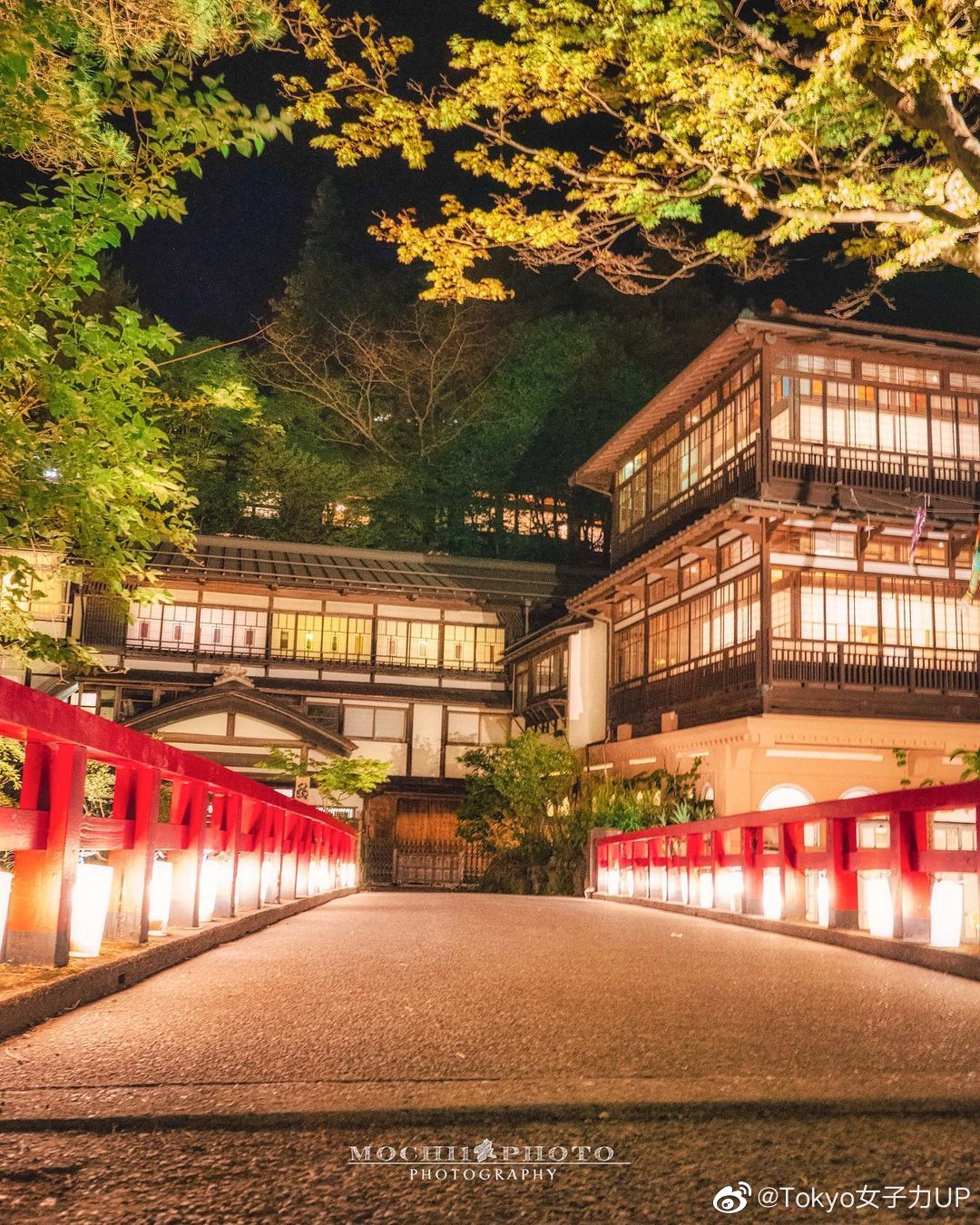 群馬県重要文化遗产四万温泉 積善館 据说是建筑的原型