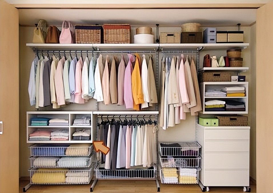 看了日本人的衣柜才发现我们的衣柜设计并不合理值得借鉴