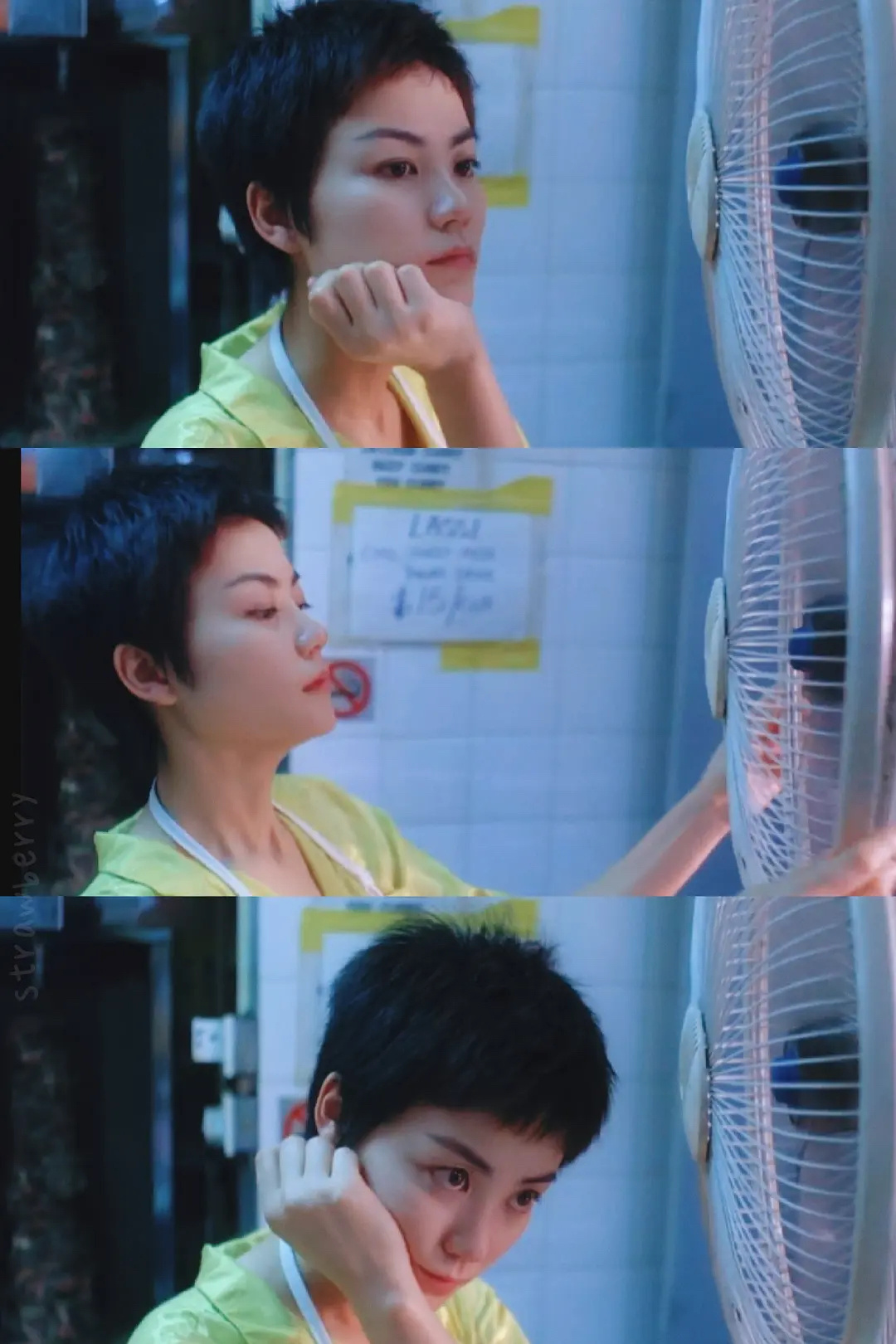 《重庆森林》里的王菲是真的特别有灵气特别可爱