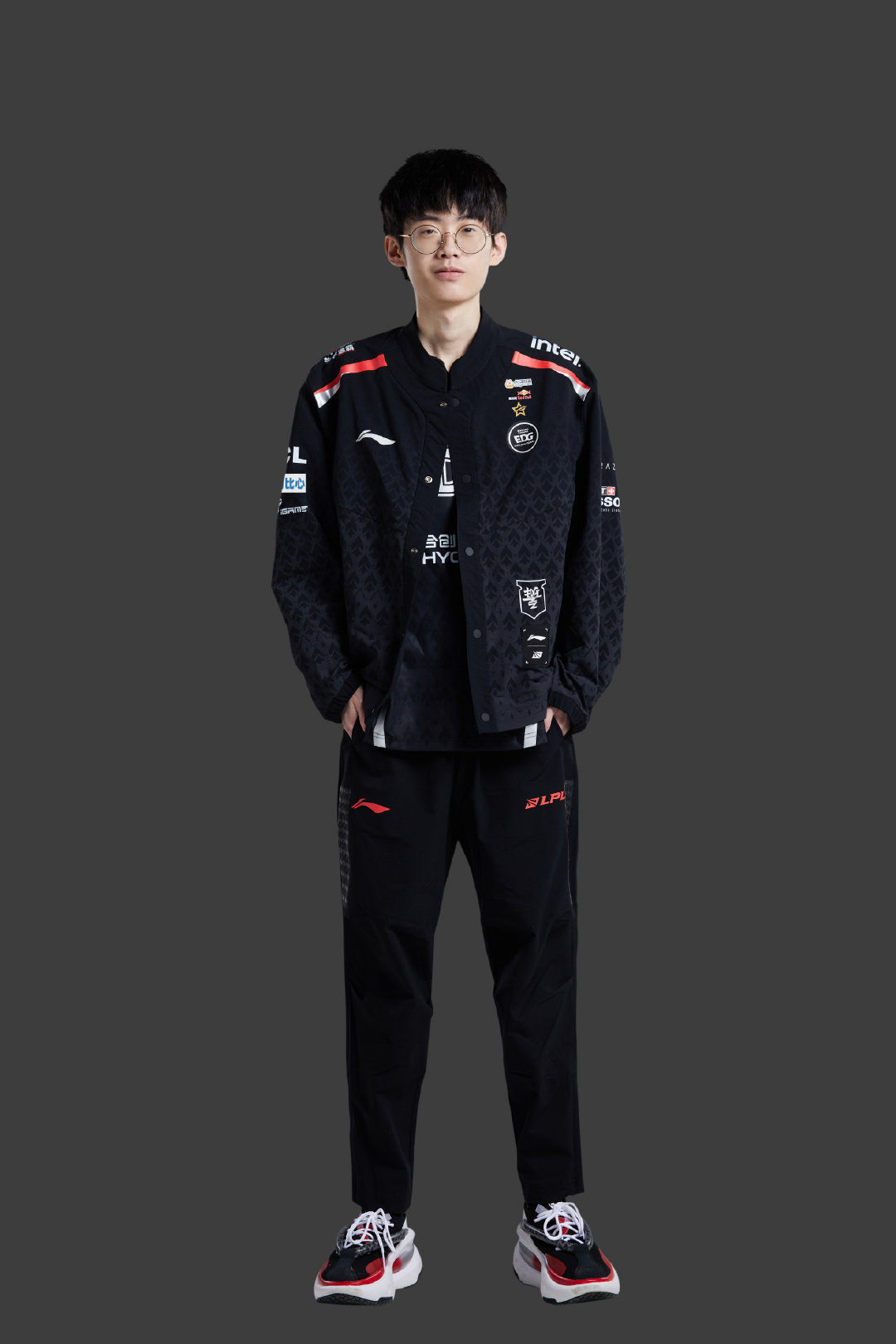 2023lpl春季赛——edg战队定妆照