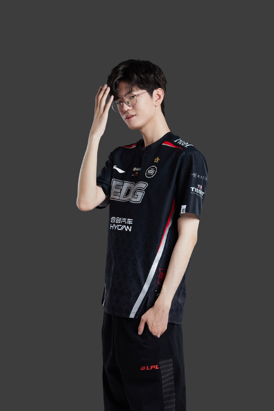 2023lpl春季赛——edg战队定妆照