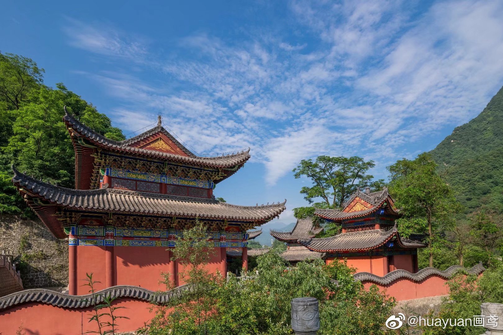 西安太平峪万花山太平寺举行盛大法事活动祈福国泰民安苍生幸福