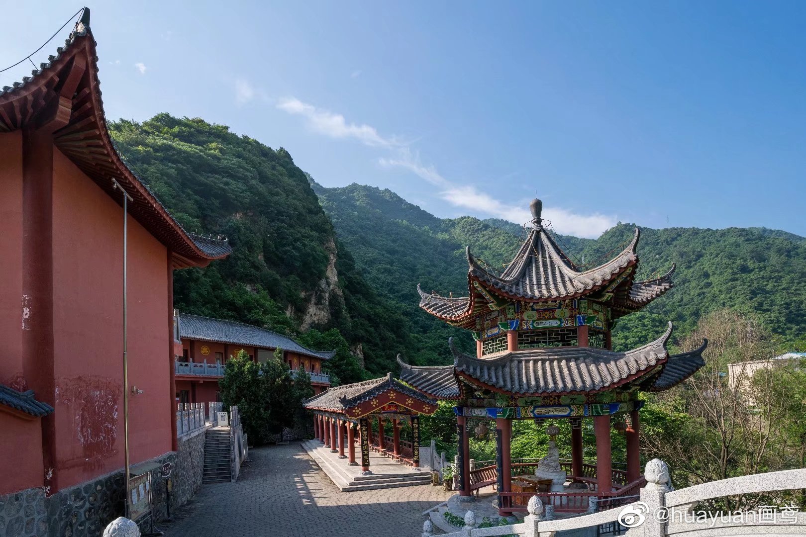 西安太平峪万花山太平寺举行盛大法事活动祈福国泰民安苍生幸福