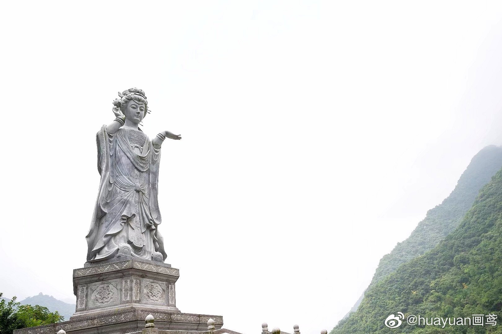 祈福太平寺避暑万花山西安太平万花山风景区