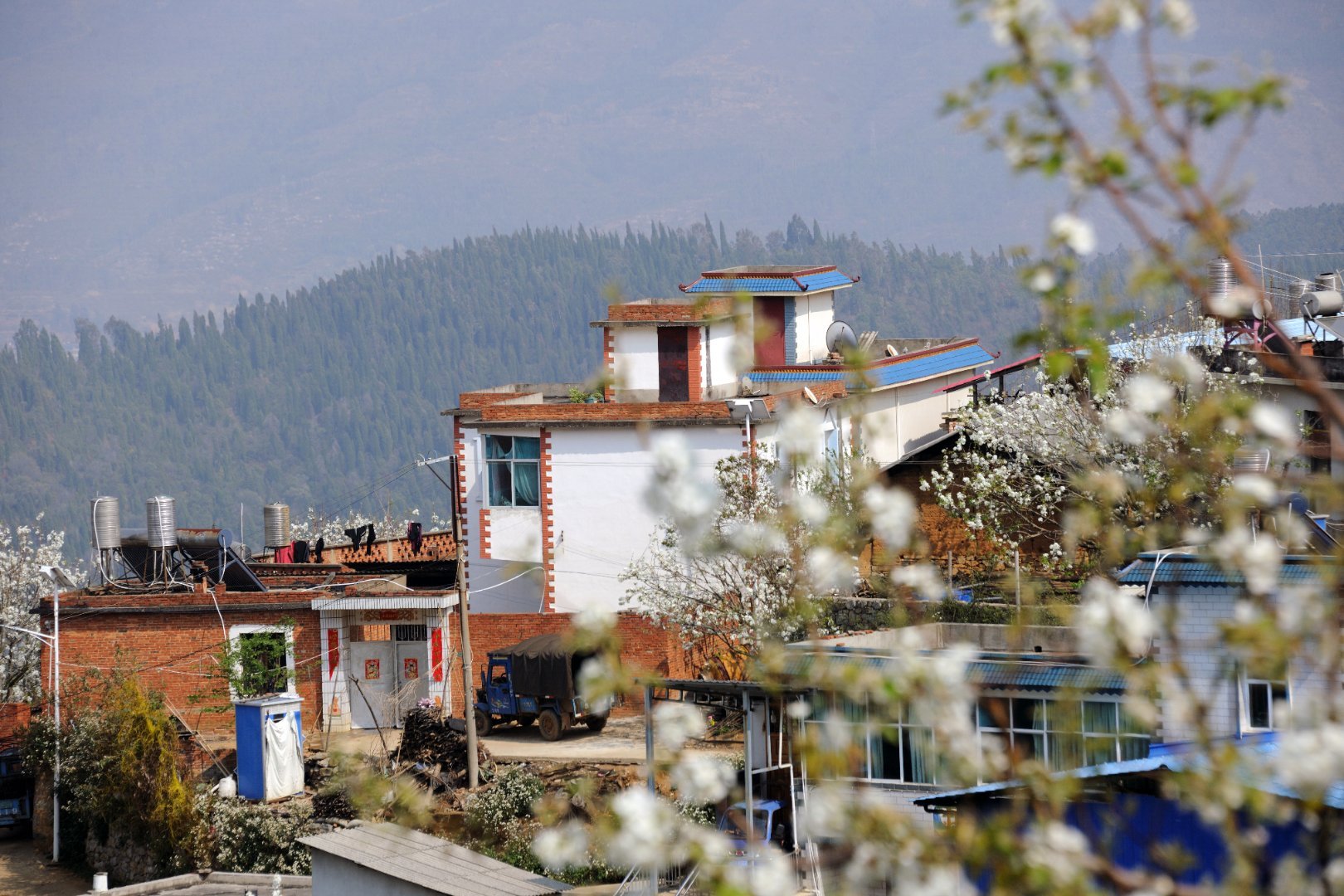 行走个旧加级寨梨花谷__财经头条