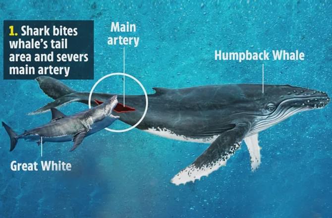 蓝鲸vs鲨鱼图片