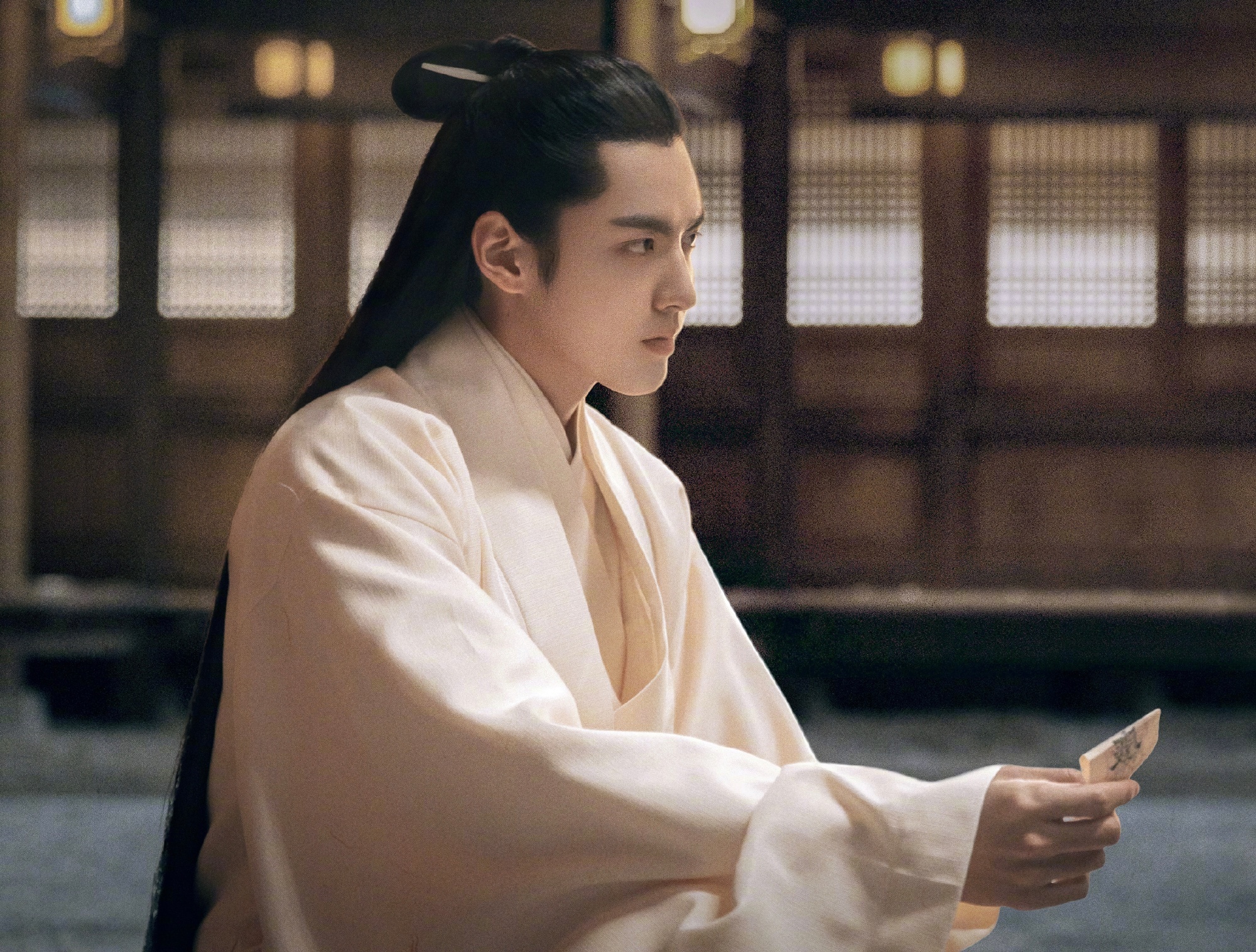 吴亦凡《青簪行》的古 装扮相太好