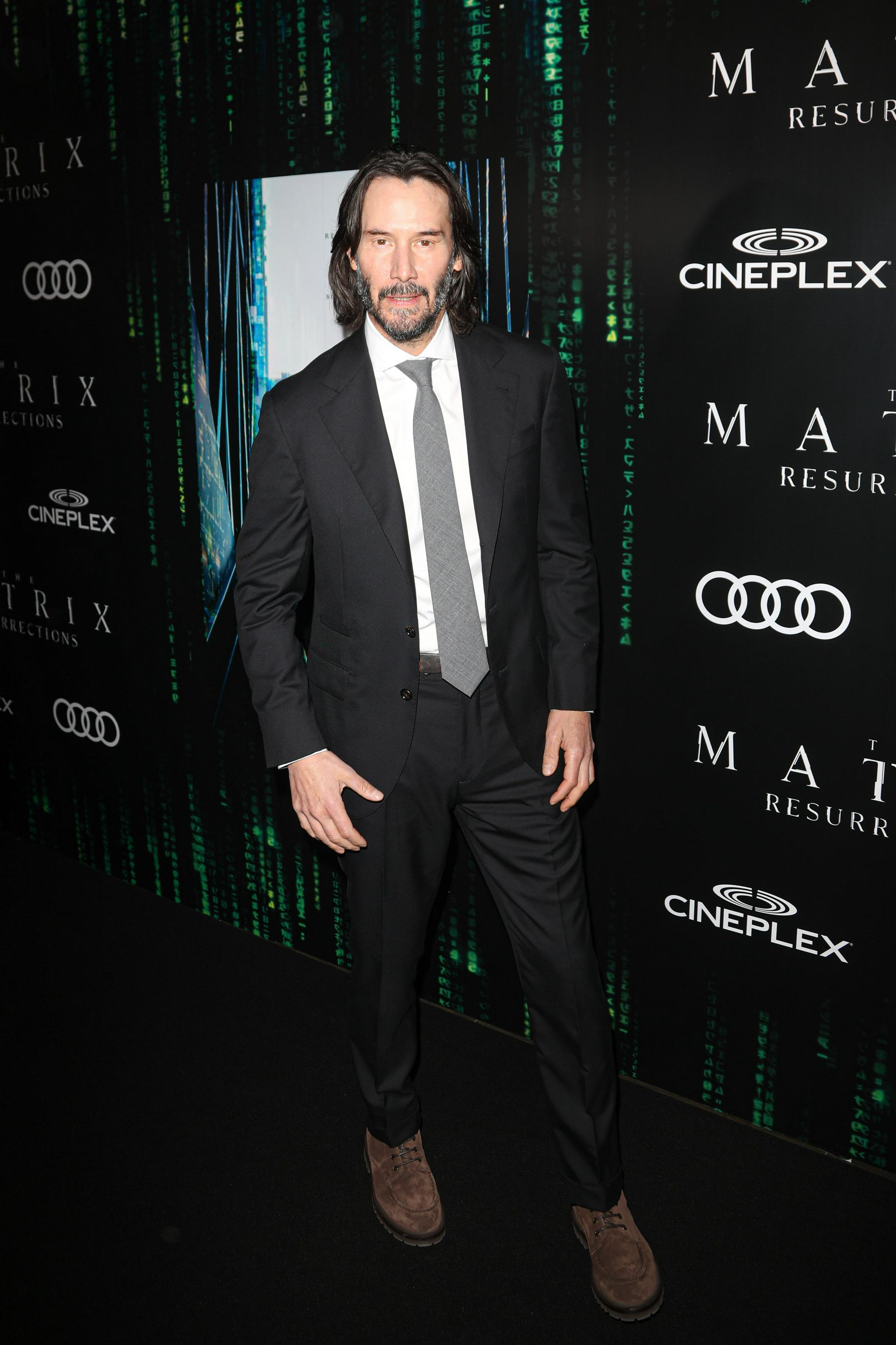 超帅基努里维斯出席黑客帝国4矩阵重启