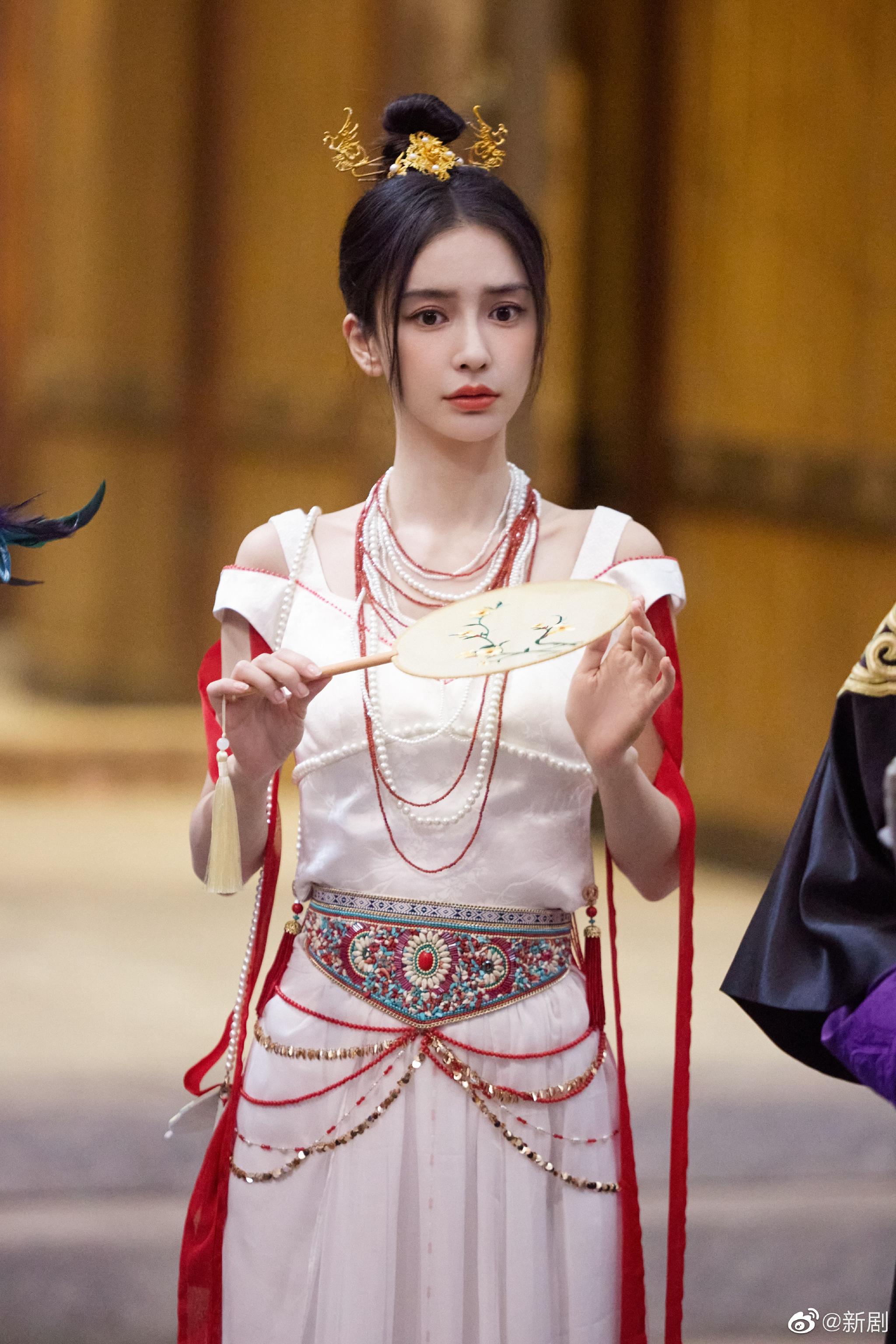 angelababy萌探妖猫传造型 啊啊啊啊啊,异域风情,好美~__财经头条