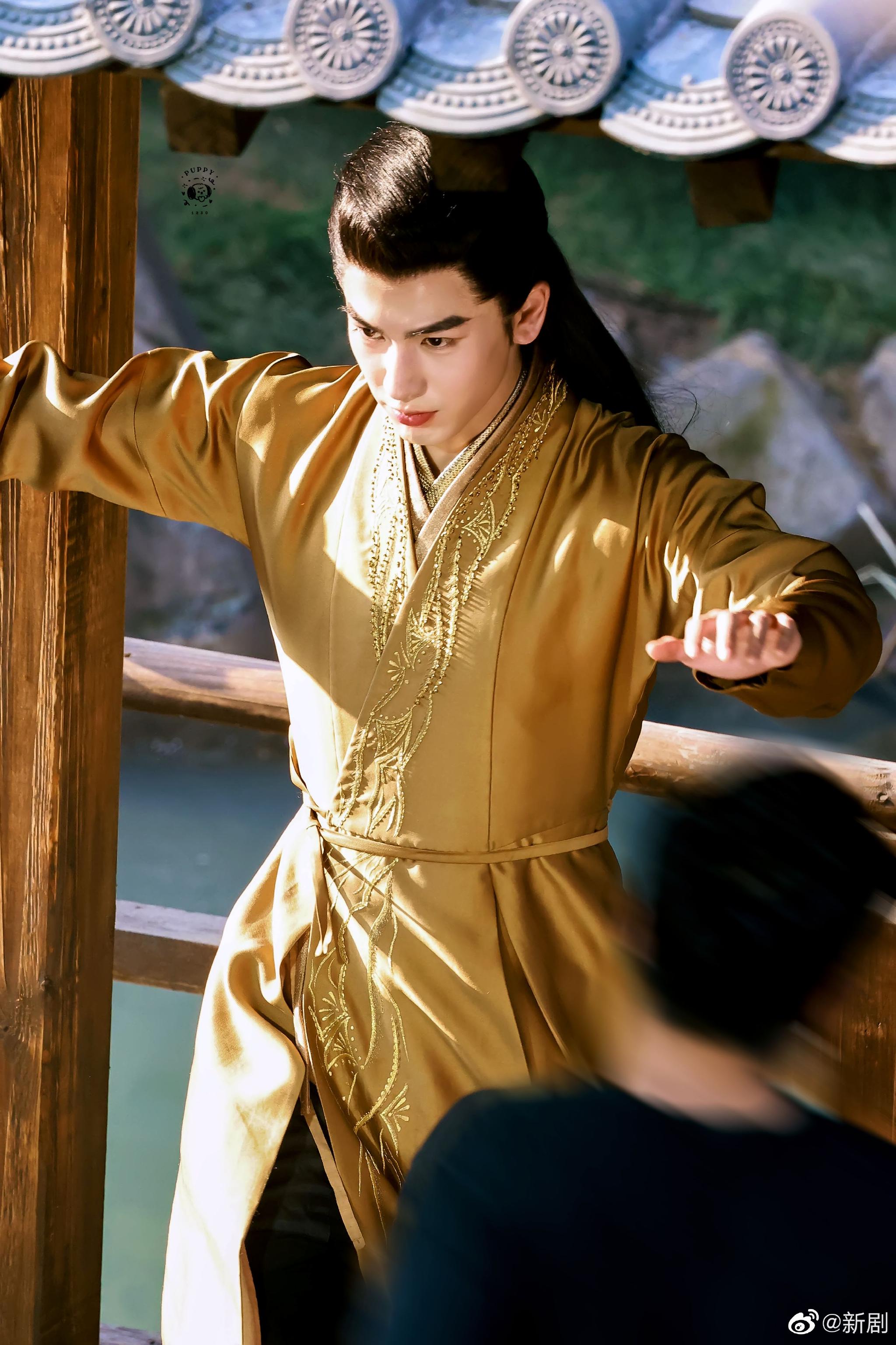 张凌赫《云之羽》金色古装造型饭拍路透……__财经头条