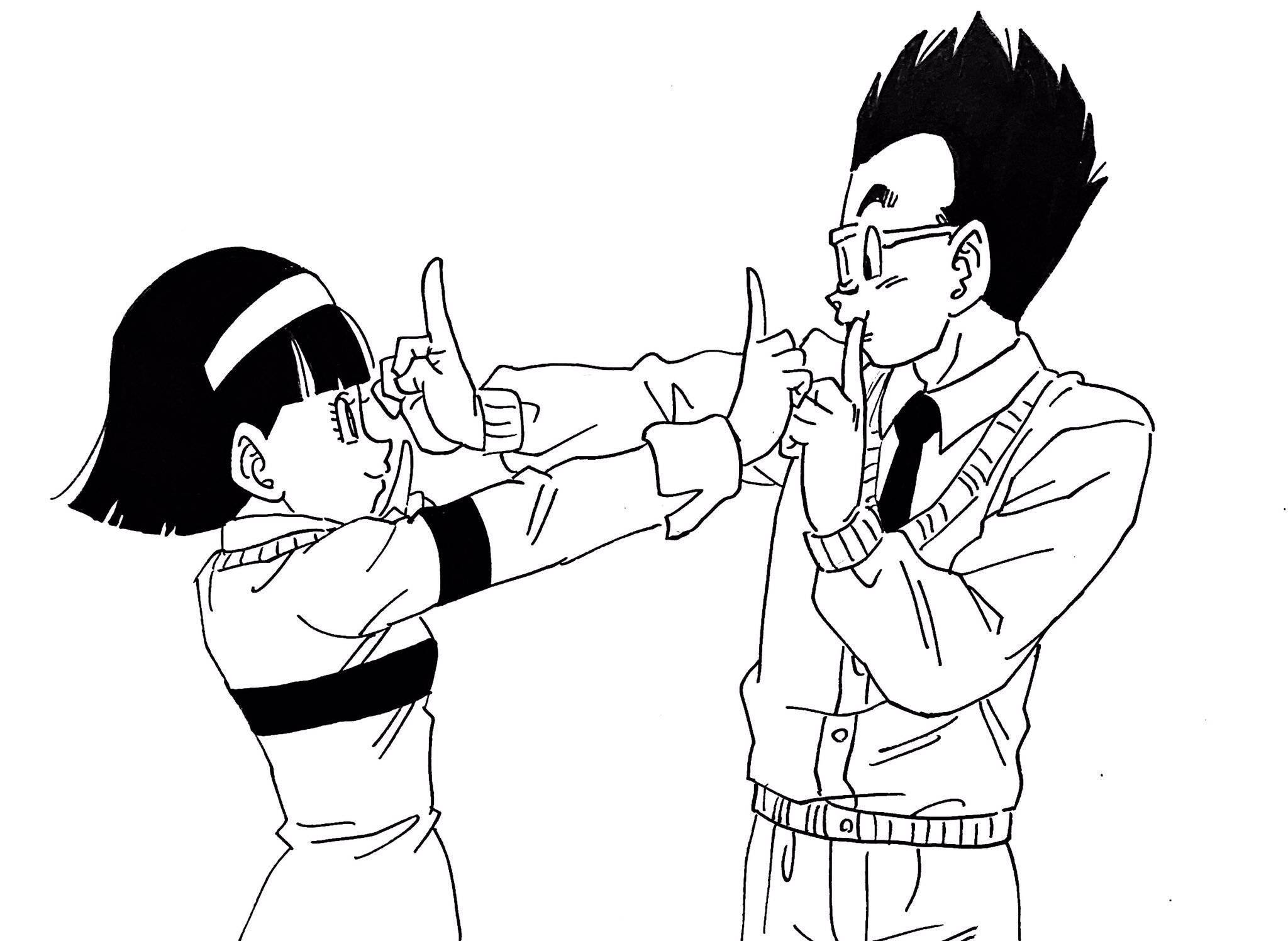 恩爱夫妻 动作配合表情包组图(twi:@ dragongarowlee)