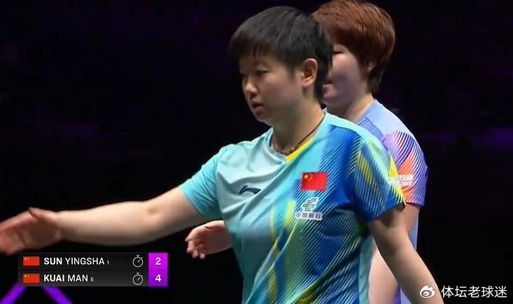 霸气！蒯曼4比2逆转孙颖莎晋级四强，世界第一无缘重庆冠军赛三连冠