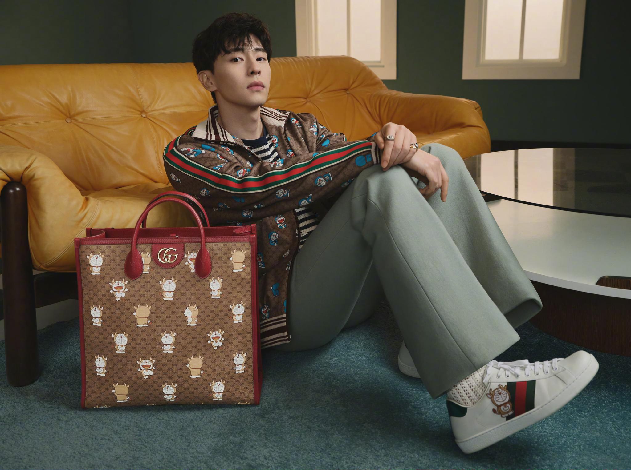 哆啦a梦gucci联名系列倪妮邓伦宋妍霏新春特别影像