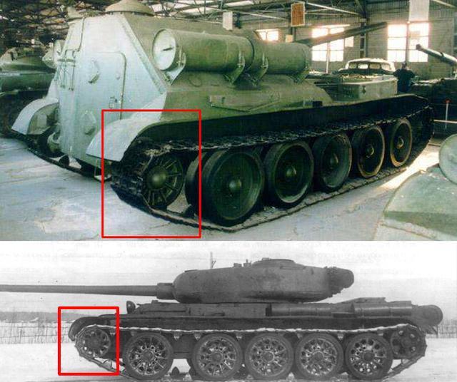 su101坦克歼击车苏联版费迪南防护能力堪称苏联坦歼之首