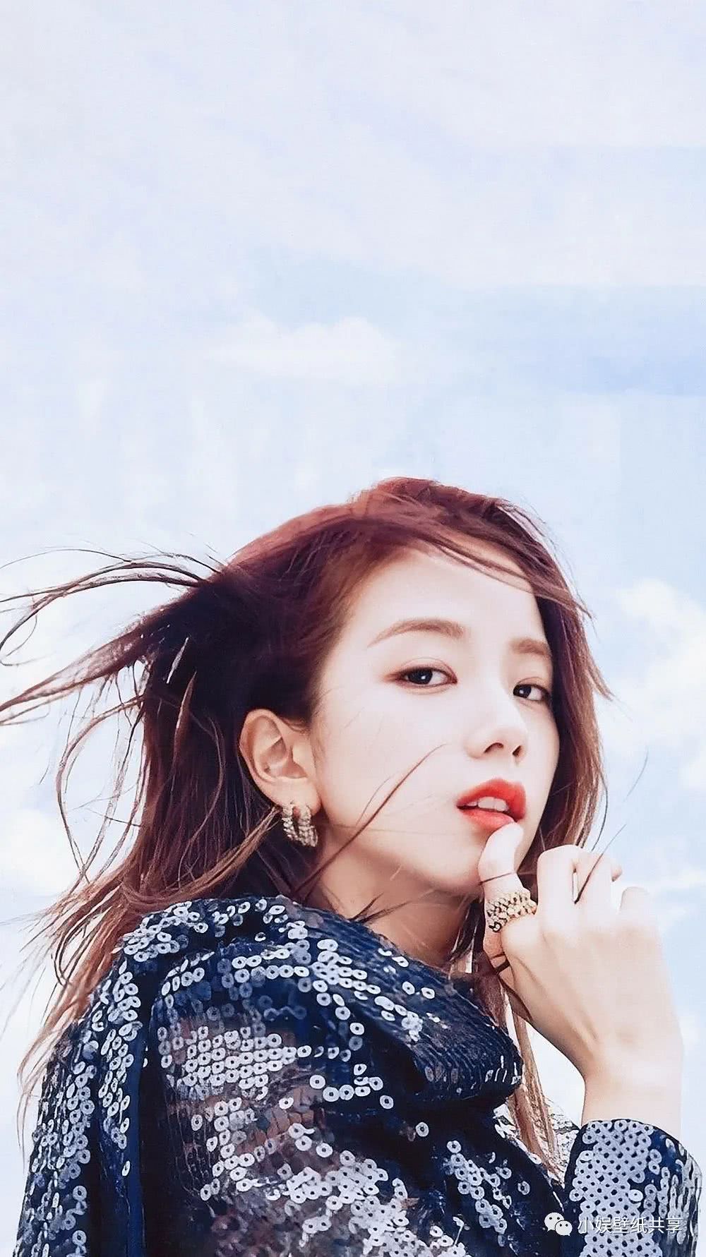 第10期南韩神颜金智秀jisoo超美高清手机壁纸保证你喜欢