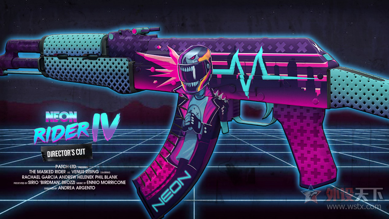 霓虹骑士皮肤故事 x 赛睿联名外设开卖