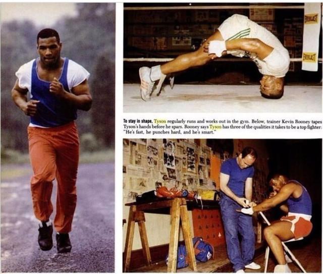 曾经的泰森是贫民窑里面一个爱打架的小混混,被恩师库斯-达马托看中