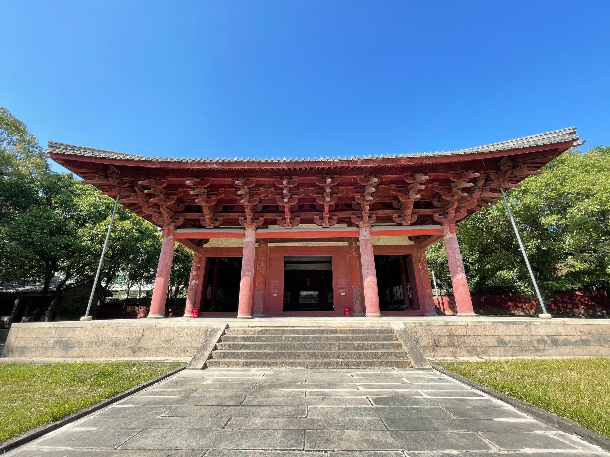 福州华林寺大殿,五代(中原政权为宋初)时期木构大殿