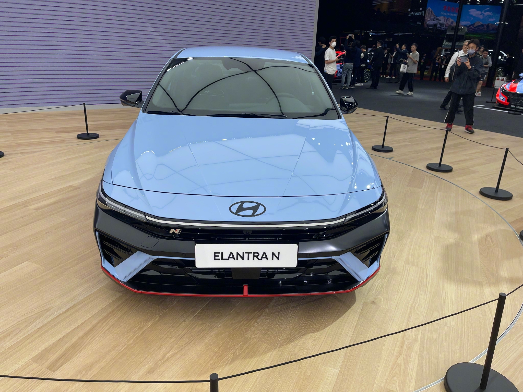 现代新款伊兰特n亮相 新车搭载2.