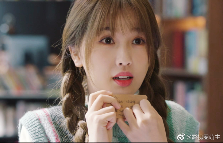 职场新人初礼的手写名片好可爱好可爱