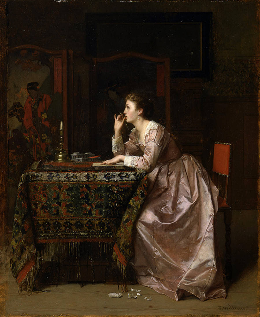 十八世纪殴洲风俗画 | 比利时艺术家 florent willems 油画