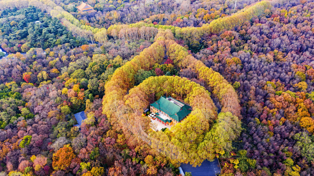中国最美的项链787815———南京钟山风景区美龄宫_高清图集