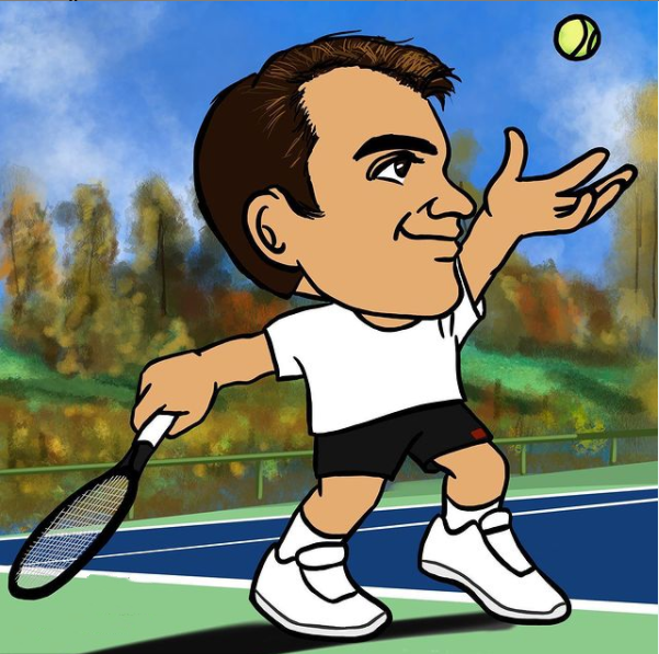 曾经送费德勒双黄蛋的人现在怎么样了