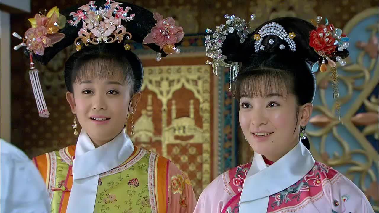 还珠格格:含香收到麦尔丹的信,高兴的不得了,直接跳起舞来