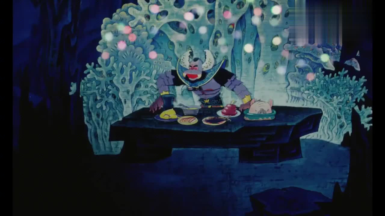 葫芦兄弟蛇精生活挺好啊在妖精洞里跳舞还总想着捣乱