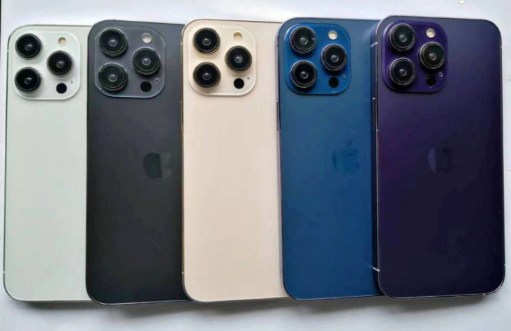 iPhone 14 Pro机模曝光：紫色或成销量密码。休闲区蓝鸢梦想 - Www.slyday.coM