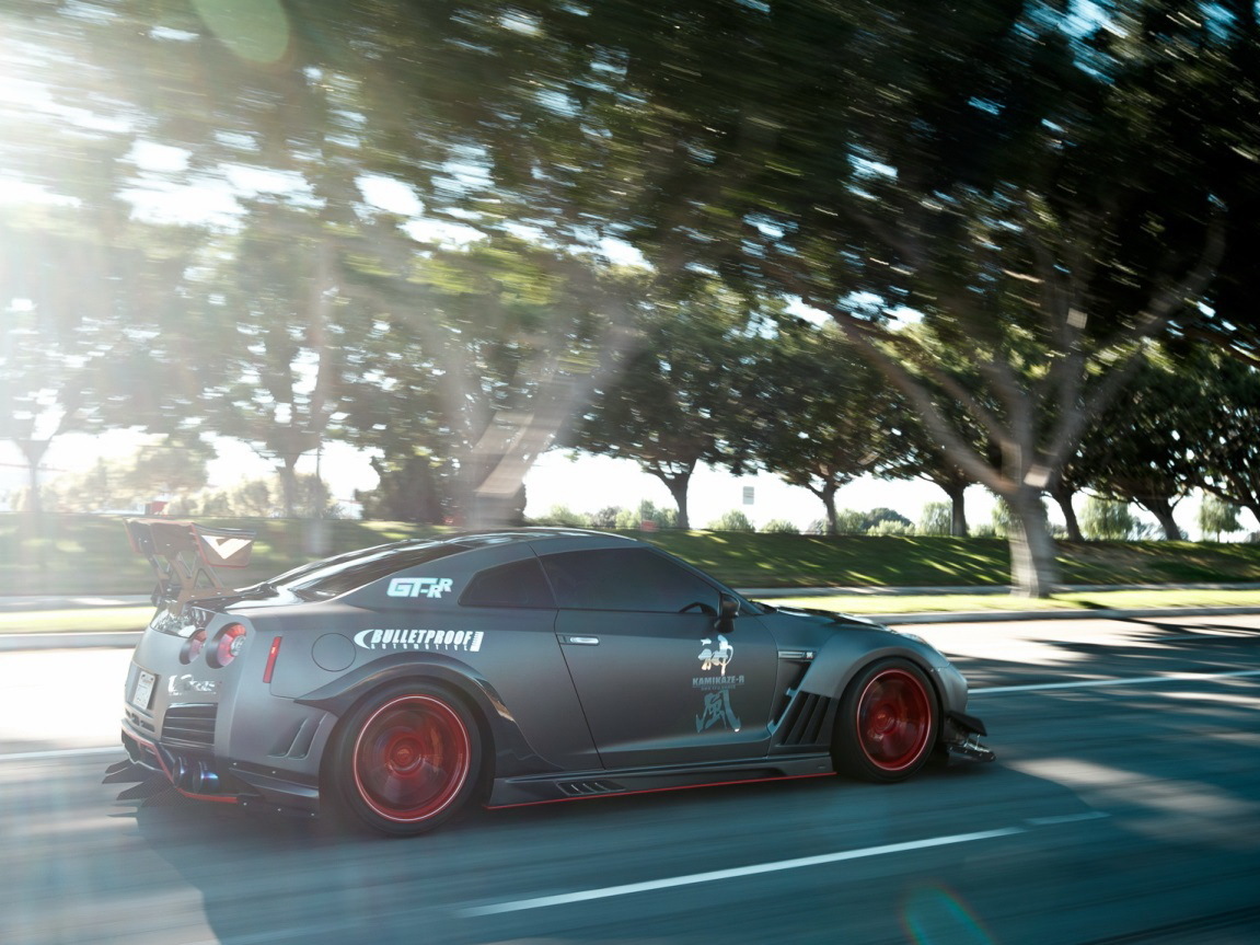 日产r35 Gt R改装 Kamikaze R 神风 宽体空力套件