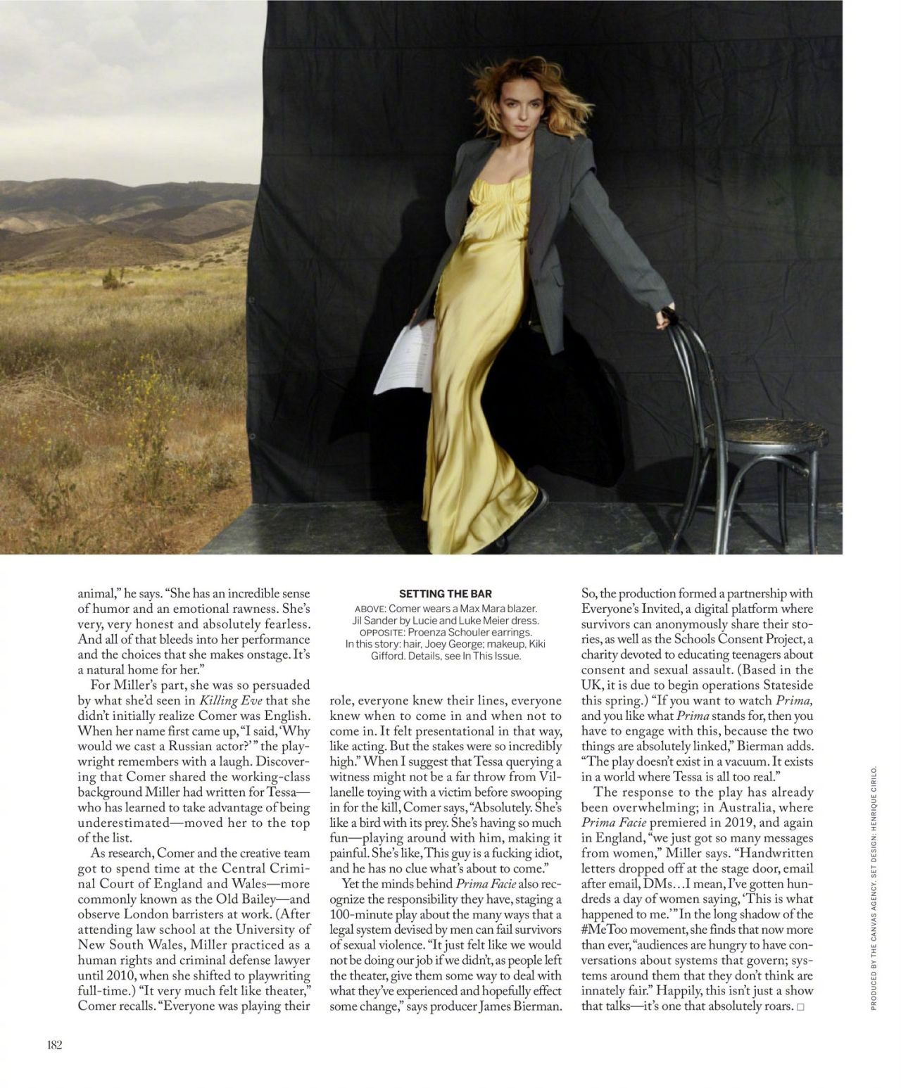 朱迪·科默 Jodie Comer ——《Vogue》美版 2023 年 3 月号专访__财经头条