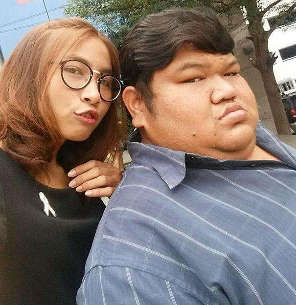 女孩爱上240斤丑男,并称他是自己的骄傲,原因让人傻眼