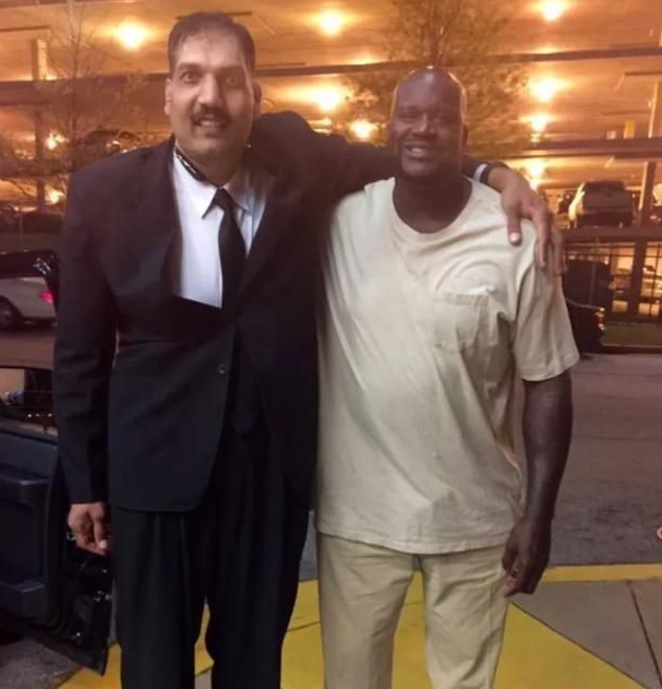 鲨鱼"奥尼尔在这4人面前 秒变"小鱼干"|奥尼尔|大鲨鱼|身高_新浪新闻