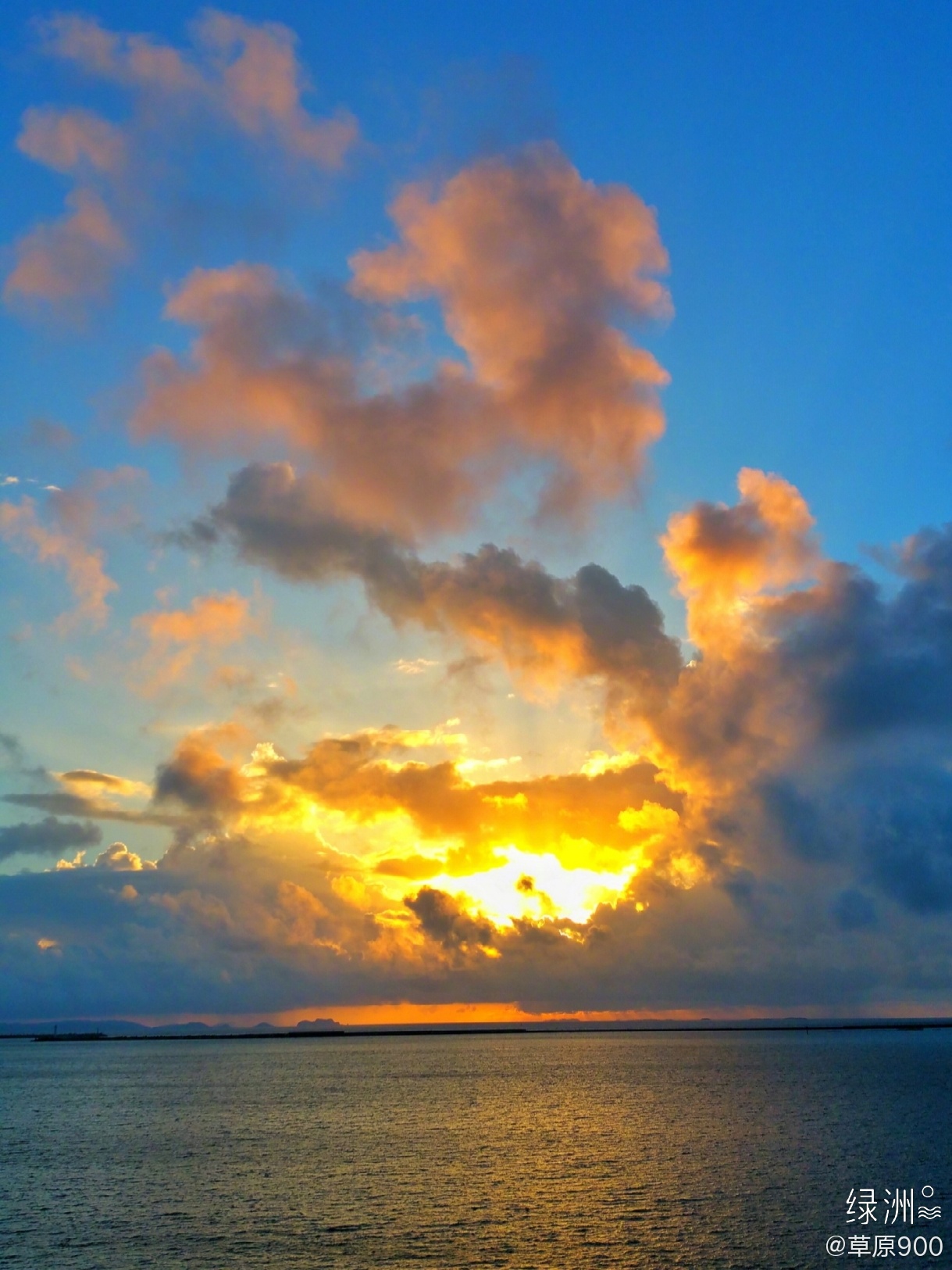 东海日出 日出东海,美若黎明,大海的日出日落,震撼之美……_高清图集