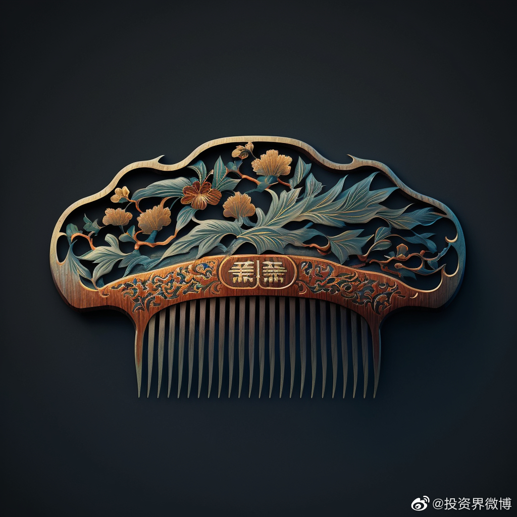 ai设计的梳子也太好看了吧!