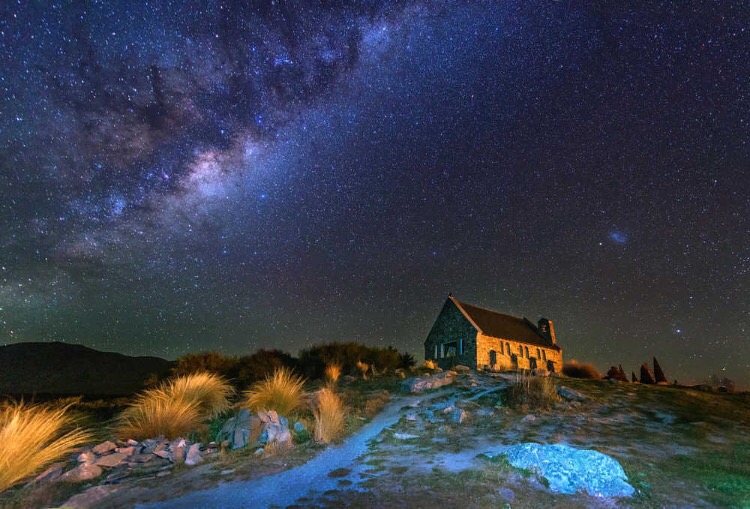 新西兰小镇特卡波全世界最美的星空就在这里