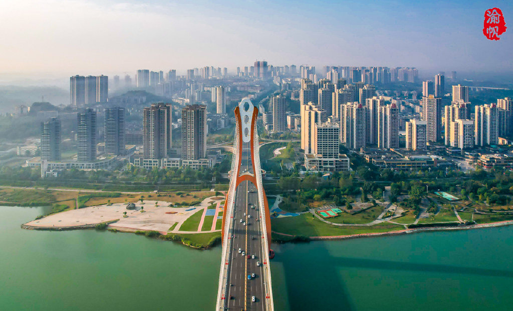 潼南十年间竟然修了这么多桥,轮渡与浮桥都消失了|潼南|涪江大桥|涪江