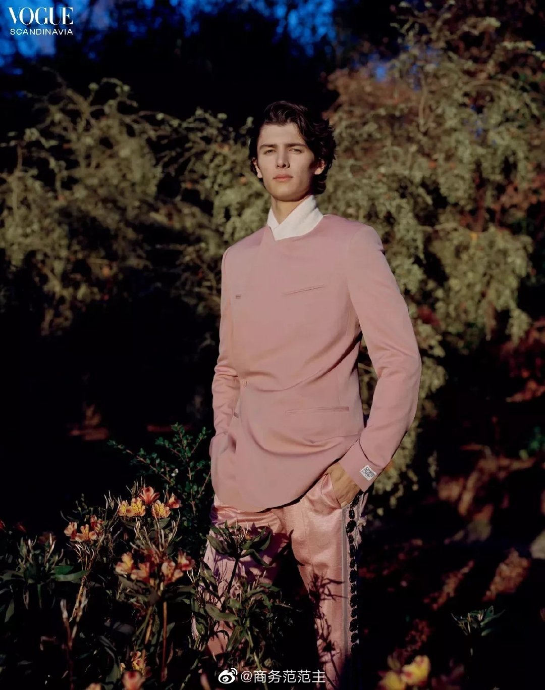 丹麦最帅王子nikolai登上vogue scandina版封面……__财经头条