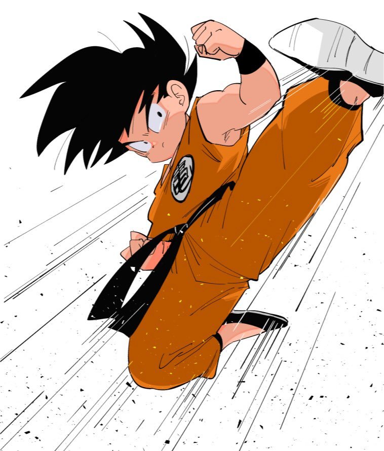 推特插画师dbzkz创作的龙珠主题插画第四弹