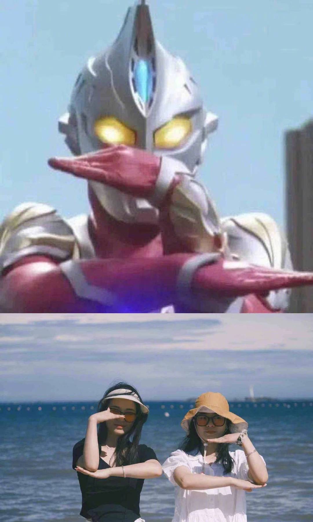 跟着奥特曼拍一组照片吧哈哈哈 67拍照不知道摆什么姿势怎么办?