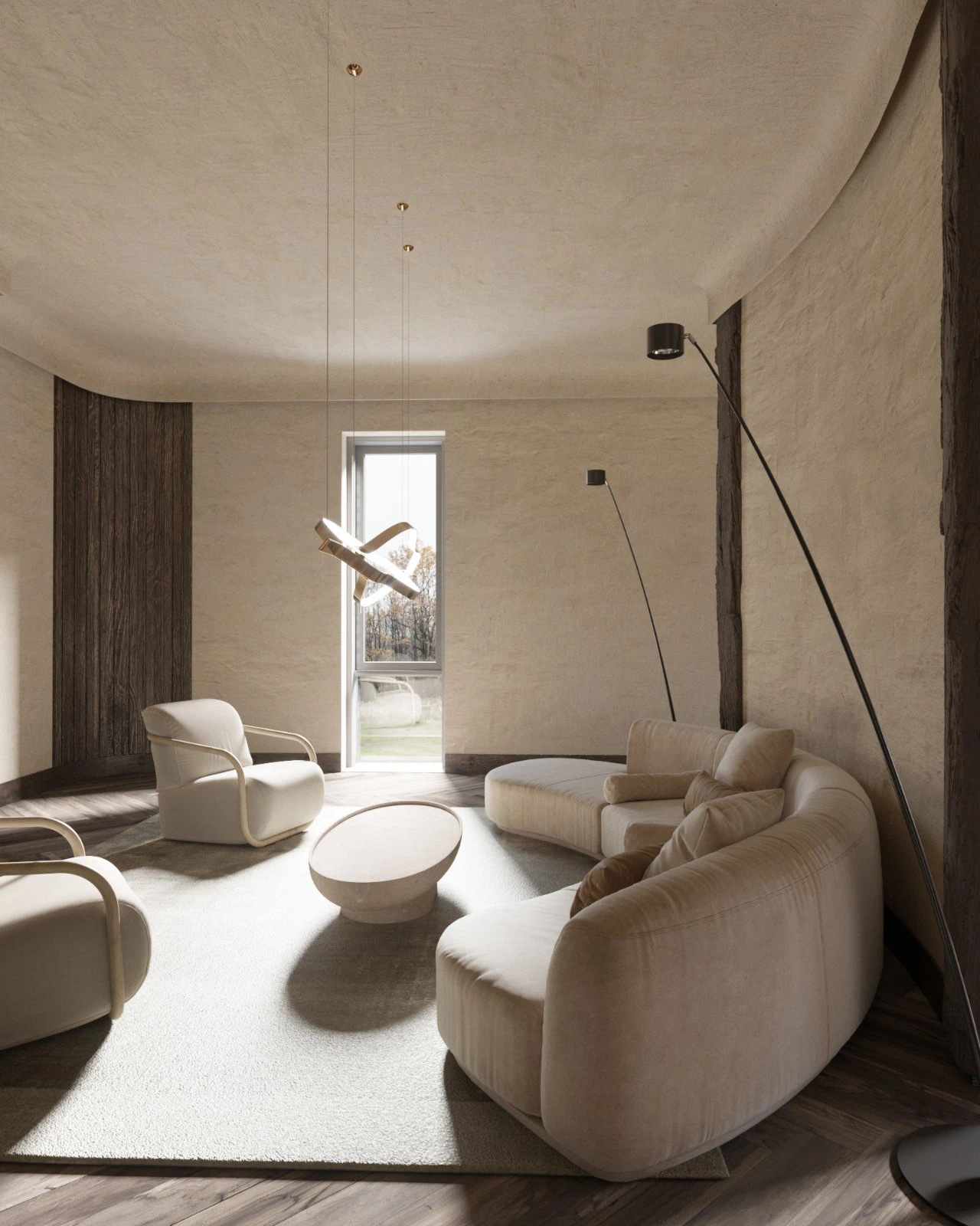 质朴极简格调自然幽静的侘寂美学汕头设计师汕头室内设计