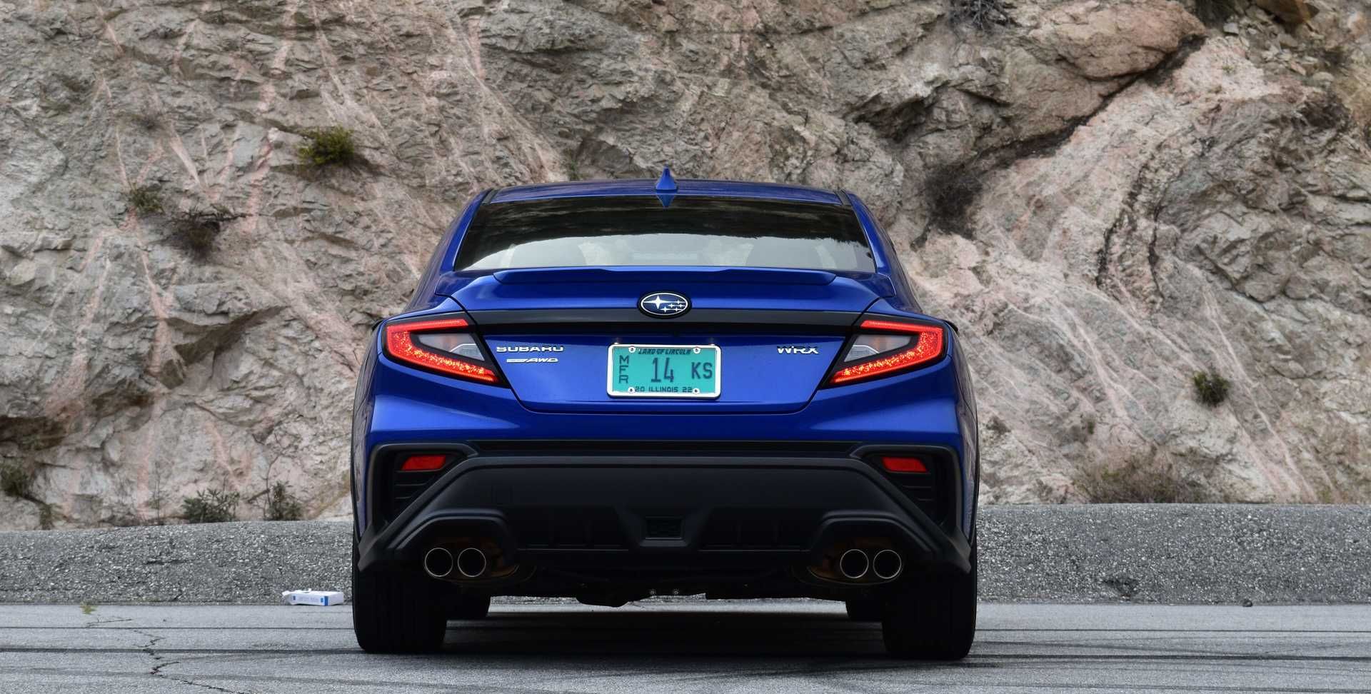 相对保守的小幅修改全新斯巴鲁wrx大量实拍图发布