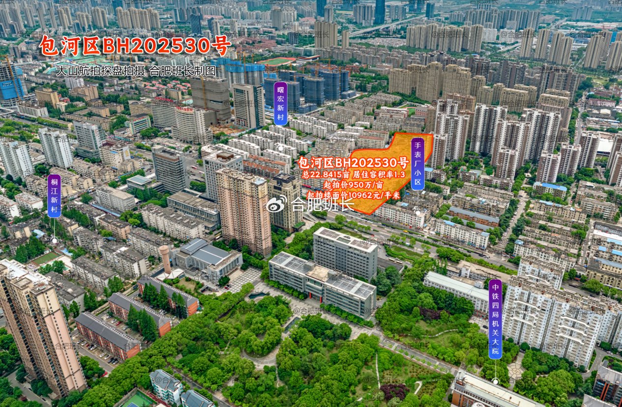 今天，合肥土拍了！（附全年地块航拍全景图）|全景|地块|包河区