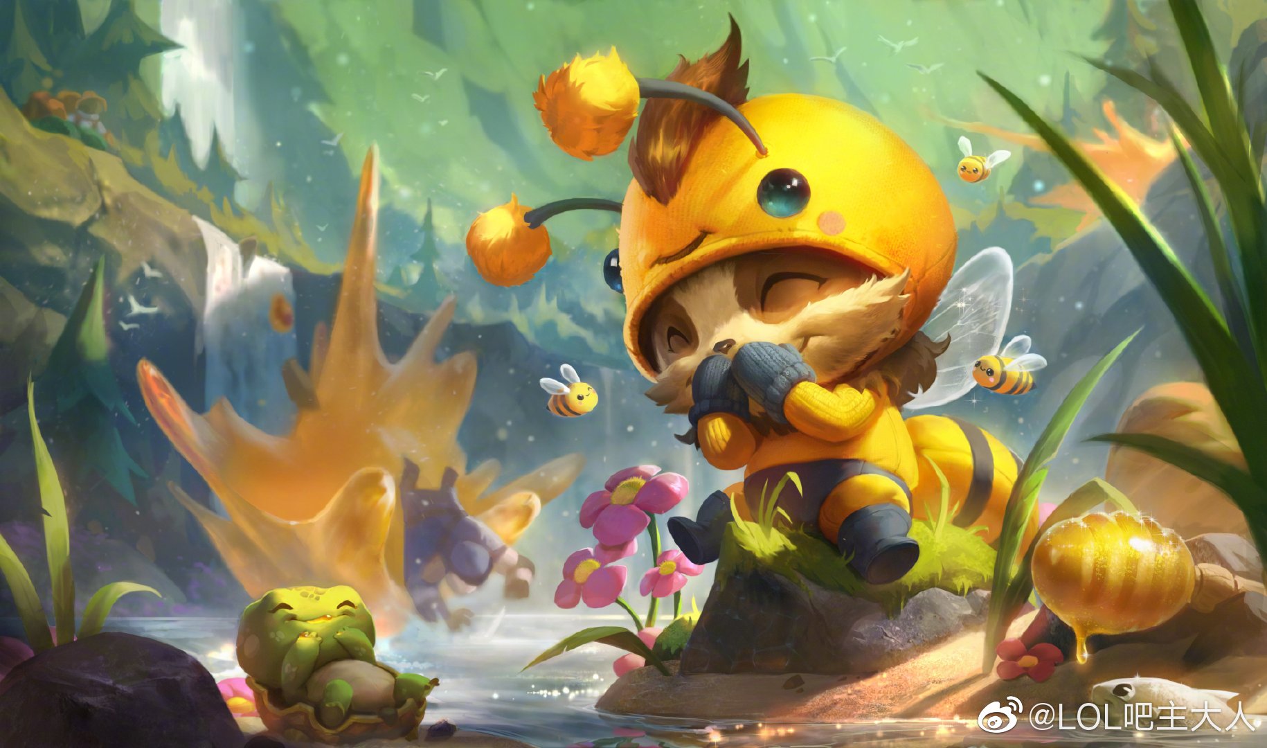 5测试服更新内容 皮肤更新 新的蜜蜂系列皮肤 小蜜蜂悠米……_高清