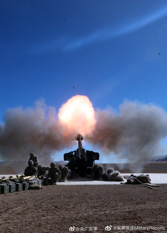 火力全开新疆军区海拔5200米组织实弹射击考核