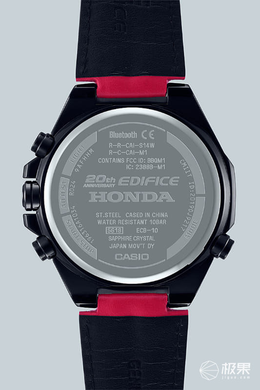 卡西欧联合本田推出定制新表,庆祝edifice诞生20周年