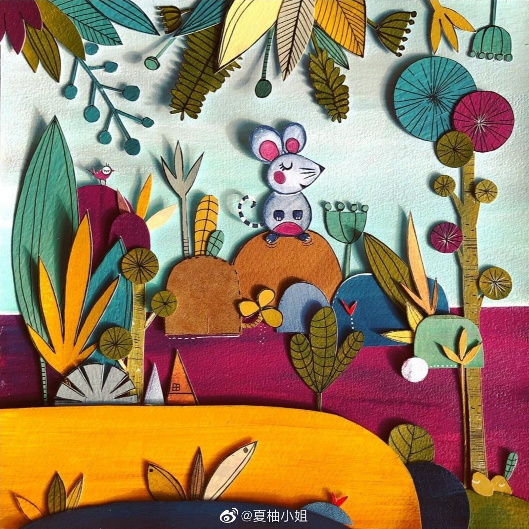 卡通创意拼贴画～_高清图集_新浪网