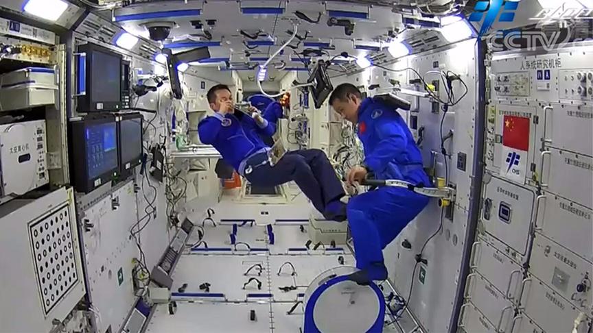 航天员太空生活"名场面"在这儿一次看个够