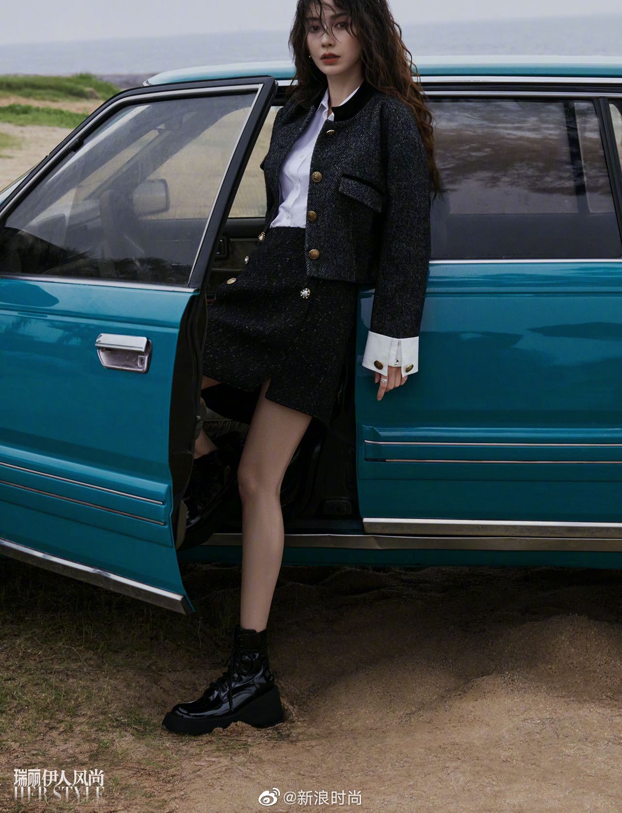 angelababy悠然假日瑞丽封面__财经头条